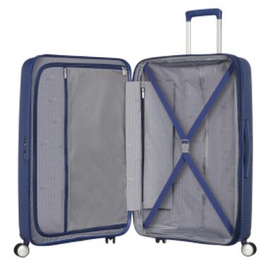 Чемодан American Tourister Soundbox 97/110 л темно-синий (32G*41003) фото №4