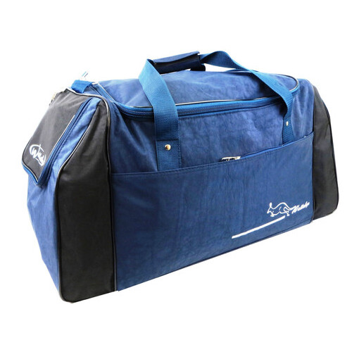 Спортивна сумка Wallaby 447-6 синій із чорним, 59 л фото №2