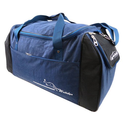 Спортивна сумка Wallaby 447-6 синій із чорним, 59 л фото №8