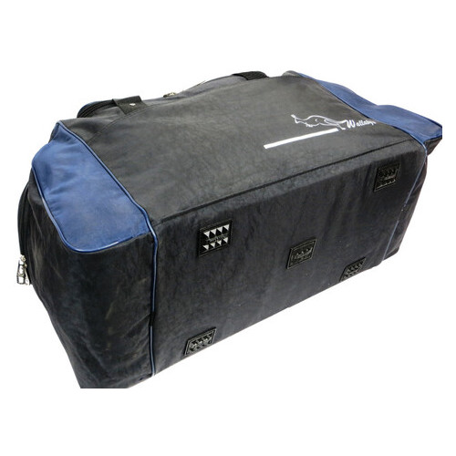 Спортивна сумка Wallaby 447-1 чорний із синім, 59 л фото №7