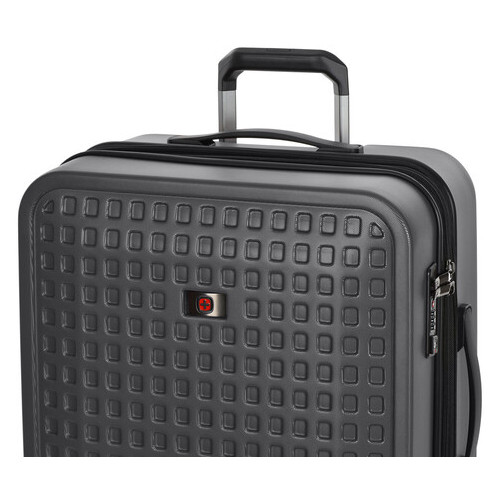 Набор пластиковых чемоданов Wenger Matrix Set (20/24/28) 4 колеса серый (JN63604351) фото №2
