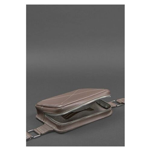 Шкіряна сумка Dropbag Mini темно-бежева BlankNote (BN-BAG-6-beige) фото №5