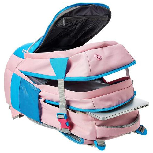 Ергономічний рюкзак із посиленою спинкою 25L Amazon Basics рожевий фото №5