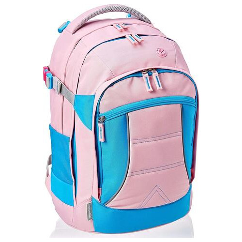 Ергономічний рюкзак із посиленою спинкою 25L Amazon Basics рожевий фото №1