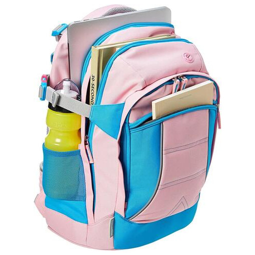 Ергономічний рюкзак із посиленою спинкою 25L Amazon Basics рожевий фото №2