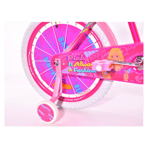 Дитячий Велосипед Rueda BARBIE 20 БАРБІ Beauty-Бьюті Рожевий фото №4