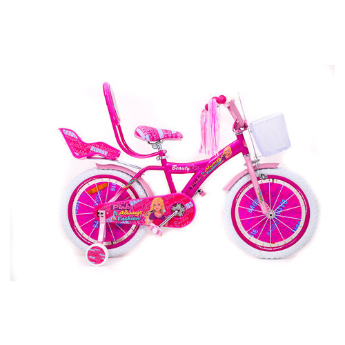 Дитячий Велосипед Rueda BARBIE 20 БАРБІ Beauty-Бьюті Рожевий фото №10