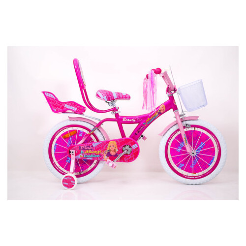 Дитячий Велосипед Rueda BARBIE 20 БАРБІ Beauty-Бьюті Рожевий фото №9