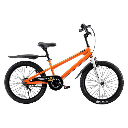 Дитячий двоколісний велосипед Huada Toys RoyalBaby Freestyle 20 помаранчевий фото №1