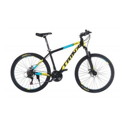 Велосипед Trinx Majestic M116Elite 2019 27.5 21 Matt-Black-Yellow-Blue (M116Elite.21MBYB) фото №4