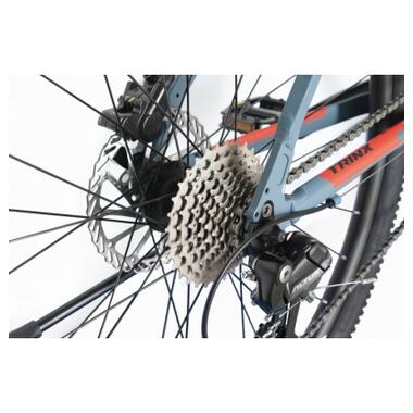 Велосипед Trinx M700 Pro 29 рама-21 Matt-Grey-Grey-Red (M700Pro.21MGGR) фото №3