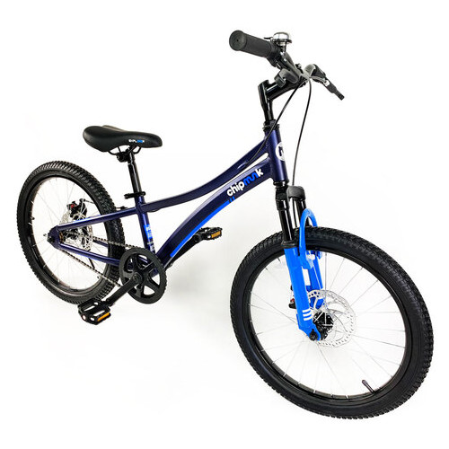 Велосипед дитячий RoyalBaby Chipmunk Explorer 20 синій фото №11