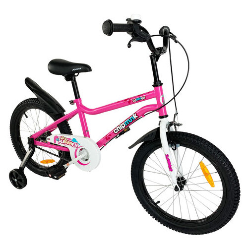 Велосипед дитячий RoyalBaby Chipmunk MK 18 рожевий фото №3