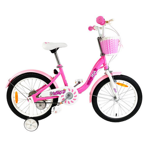 Велосипед дитячий RoyalBaby Chipmunk MM Girls 16 рожевий фото №1