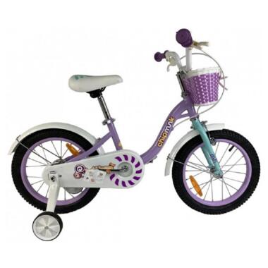 Велосипед дитячий Royal Baby Chipmunk Darling 16, OFFICIAL UA, фіолетовий (CM16-6-purple) фото №1