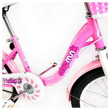 Велосипед дитячий RoyalBaby Chipmunk MM Girls 18, OFFICIAL UA, рожевий (CM18-2-pink) фото №5