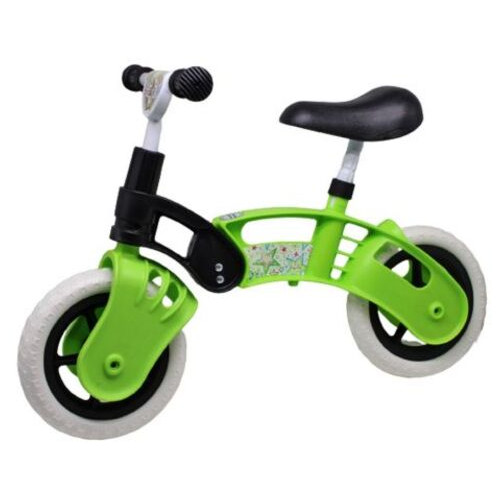 Велобіг зелений/жовтий (колеса 10) (KW-11-012 ЧЗ) фото №1