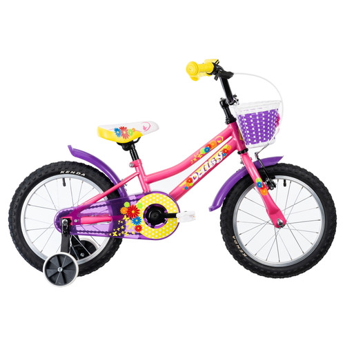 Дитячий велосипед DHS Daisy 1602 16 - model 2022 - рожевий (22216022211) фото №1