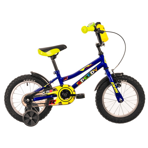 Дитячий велосипед DHS Speedy 1401 14 - model 2022 - синій (22214011830) фото №1
