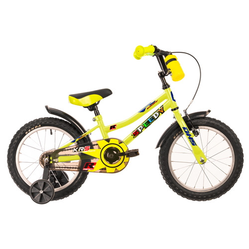 Дитячий велосипед DHS Speedy 1601 16 - model 2022 - жовтий (22216012280) фото №1