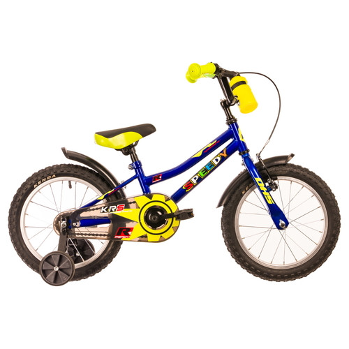 Дитячий велосипед DHS Speedy 1601 16 - model 2022 - синій (22216012230) фото №1