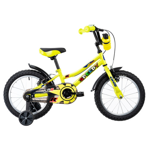 Дитячий велосипед DHS Speedy 1603 16 - model 2022 - жовтий (22216032280) фото №1
