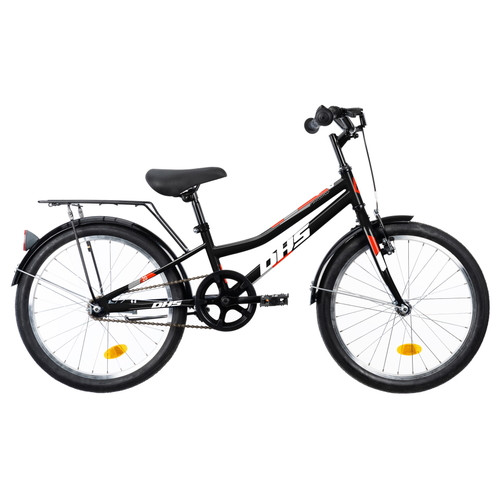 Дитячий велосипед DHS Teranna 2001 20 - model 2022 - чорний (22220012360) фото №1