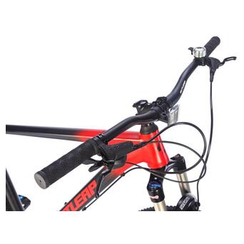 Велосипед Outleap Radius Nine Pro 29 XL Black Red фото №4