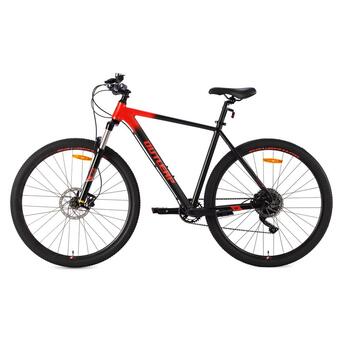 Велосипед Outleap Radius Nine Pro 29 XL Black Red фото №2