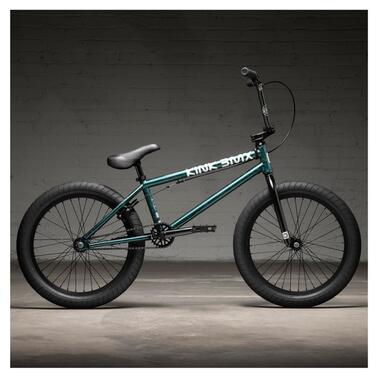Велосипед KINK BMX LAUNCH 20 2022 Gloss Galaxy Green (FRD.039671) фото №6