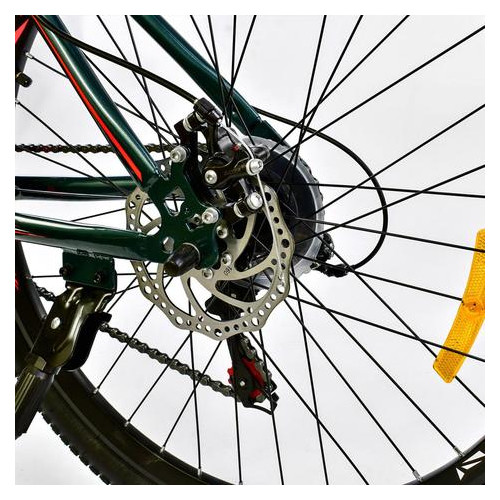 Гірський велосипед Corso K-Rally 26 Голубой металлик с красным фото №3