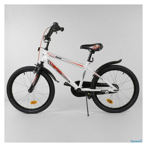 Дитячий велосипед 20 дюймов Corso Aerodynamic EX 20 білий фото №1