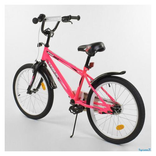Дитячий велосипед 20 дюймов Corso Aerodynamic EX 20 Розовый фото №2