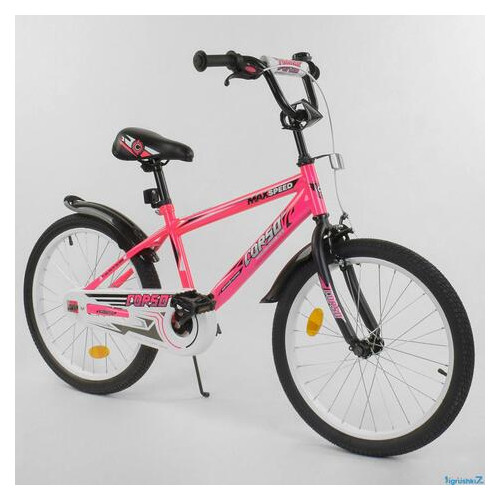Дитячий велосипед 20 дюймов Corso Aerodynamic EX 20 Розовый фото №3