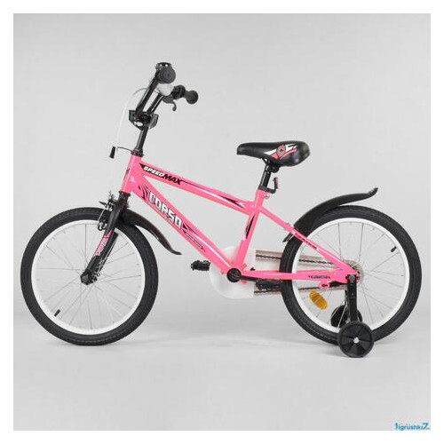 Дитячий велосипед Corso Aerodynamic EX 18 Розовый фото №1