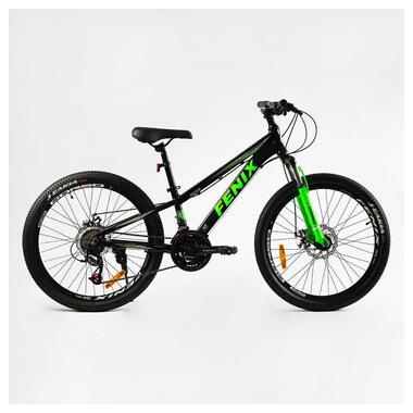 Велосипед Спортивний Corso 24 дюйми Fenix ​​FX-24650 (1) рама алюмінієва 11'', обладнання Saiguan 21 швидкість, зібраний на 75 фото №1