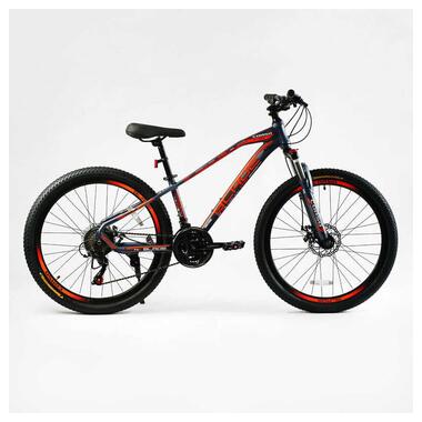 Велосипед Спортивний CORSO BLADE 26 дюймів BD-26598 (1) рама алюмінієва 13``, обладнання Shimano 21 швидкість, зібран на 75 фото №1