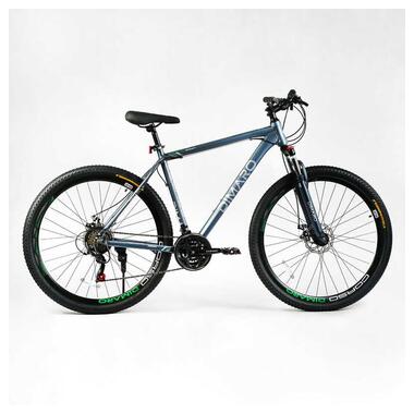 Велосипед Спортивний Corso Dimaro 29 дюймів DR-29101 (1) рама алюмінієва 21``, обладнання Shimano 21 швидкість, зібран на 75 фото №1