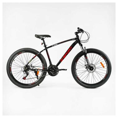 Велосипед Спортивний CORSO G-SPORT 26 дюймов G-26124 (1) рама алюмінієва 13``, обладнання Shimano 21 швидкість, зібран на 75 фото №1