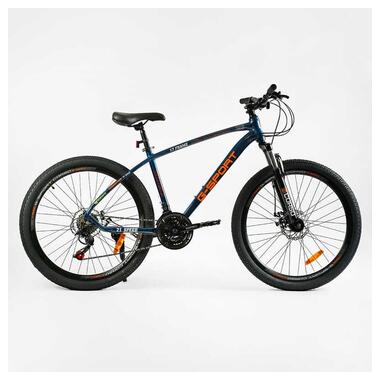 Велосипед Спортивний CORSO G-SPORT 26 дюймов G-26168 (1) рама алюмінієва 13``, обладнання Shimano 21 швидкість, зібран на 75 фото №1