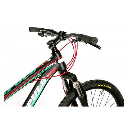 Велосипед Impuls Cactus 24 11.5 Чорно-лайм-червоний (CT24-3) фото №3