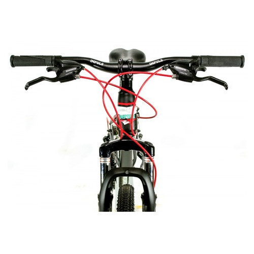 Велосипед Impuls Cactus 24 11.5 Чорно-лайм-червоний (CT24-3) фото №2