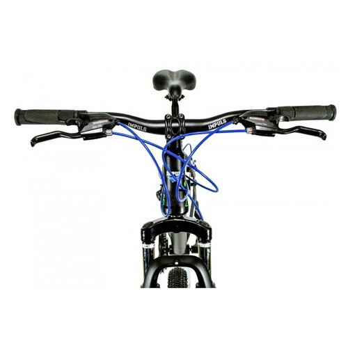 Велосипед Impuls Marvel 26 17 Чорно-синие-салатовий (MW26-2) фото №3