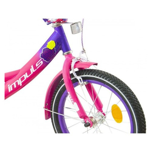 Велосипед Impuls Kids 16 малиново-фіолетовий фото №2