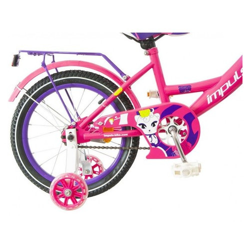 Велосипед Impuls Kids 16 малиново-фіолетовий фото №3