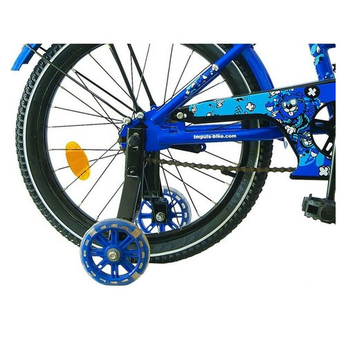 Велосипед Impuls Kids 18 синій фото №4