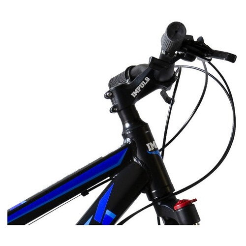 Велосипед Impuls Rio 24 Чорно-синий Рама 12 2020г фото №5