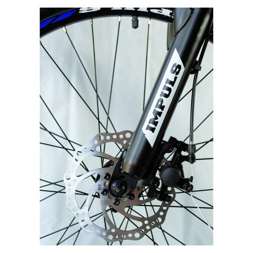 Велосипед Impuls Diesel 24 сине-чёрный Рама 12 2020г фото №5