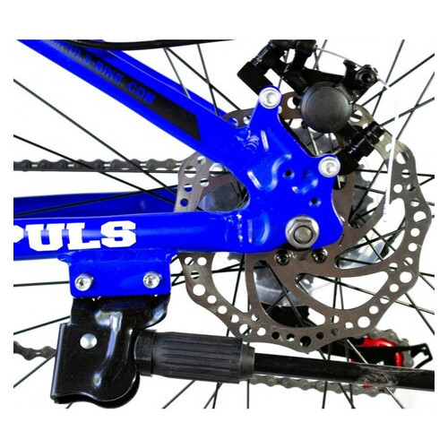 Велосипед Impuls Diesel 24 сине-чёрный Рама 12 2020г фото №4