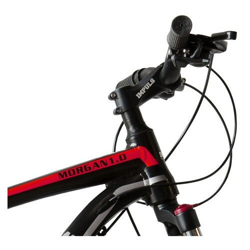 Велосипед Impuls Morgan 26 1.0 Чорно-червоний Рама 17 2020г фото №2